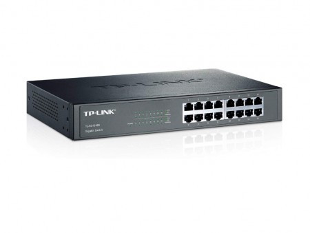 TP-Link TL-SG1016D 16-Port Gigabit Desktop Rackmount 16-port Gigabit 101001000Mbs - Img 1