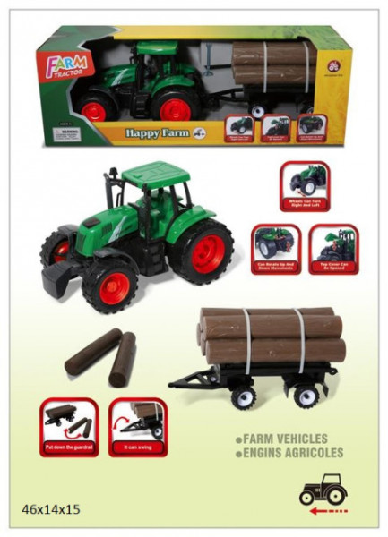 Traktor sa drvima ( 814623 )