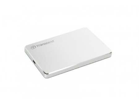 Transcend external HDD 2 TB Slim form factor, M3S, USB 3.1, 2.5 Iron gray ( TS2TSJ25C3S ) - Img 1