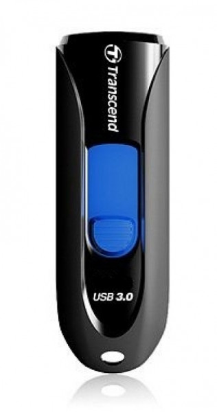 Transcend USB 32 GB, JetFlash 790K, USB3.1 Retractable, Black/Blue ( TS32GJF790K )