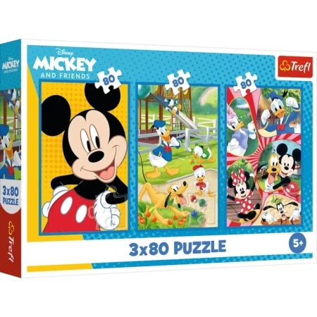 Tref line 34887  puzzle 3*80 miki ( t48873 ) -1