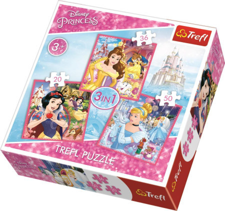Tref line puzzle 3in1 the enchanted ( T34833 )