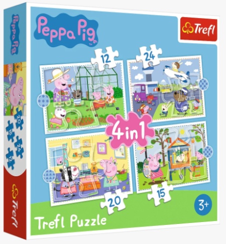 Tref line puzzle 4 u 1 holiday ( T34359 )