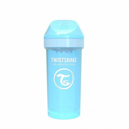 Twistshake decija boca 360 ml 12 m pastel blue ( TS78280 ) - Img 1