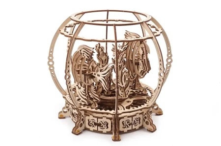 Ugears 3d drvene eko puzzle - MEHANIČKI AKVARIUM ( 972)
