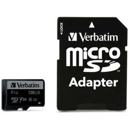 Verbatim pro microSDXC CL10 UHS-3 128GB (47044)