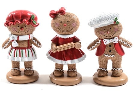 Viter novogodišnja figura gingerbread h.16cm ( 54285 )-1