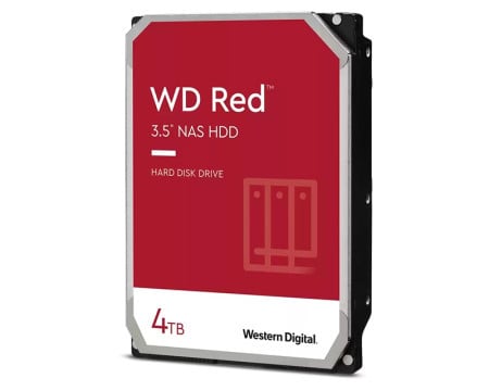 WD 4TB 3.5" SATA III 256MB IntelliPower WD40EFPX red plus hard disk