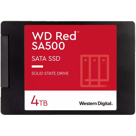 WD Red 2.5'', 4TB, SATA III 6 Gb/s SSD ( WDS400T2R0A-68CKB0 )