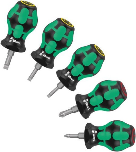 Wera Stubby set odvijača, 5 komada, 05008870001 ( WERA 008870 )