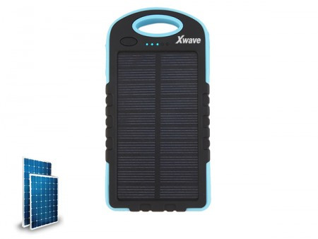 Xwave Camp L 60 blue solar power bank 6000mAh - Img 1