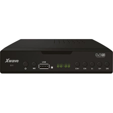 Xwave S11 DVB-T2 Set Top Box H.265,LED,scart,HDMI,RF in-out,USB,media player,metalno kućište 157544