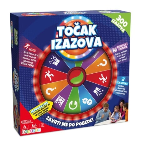 Zanzoon Točak izazova društvena igra ( ZZ3024138 )