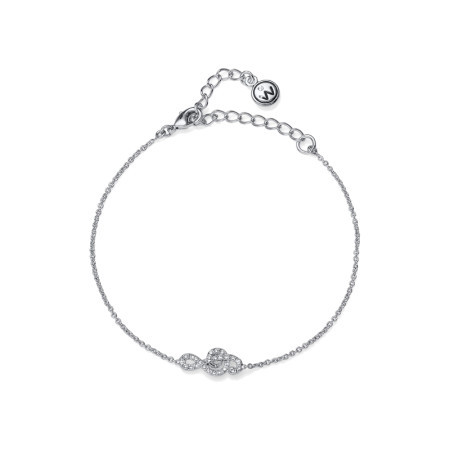 Ženska Oliver Weber clavis crystal narukvica sa swarovski belim kristalom ( 32241 )