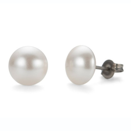 Ženske oliver weber sensitive pearl round midi cream rose mindjuše sa swarovski perlama ( s24016.621 )