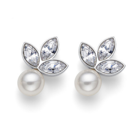 Ženske oliver weber touch pearl crystal mindjuše sa belim swarovski perlama ( 22860 ) - Img 1