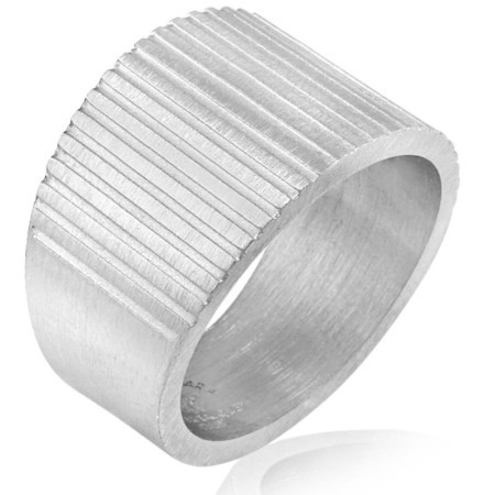 Ženski santa barbara polo srebrni prsten od hirurškog Čelika m ( sbj.3.7005.m.1 ) - Img 1