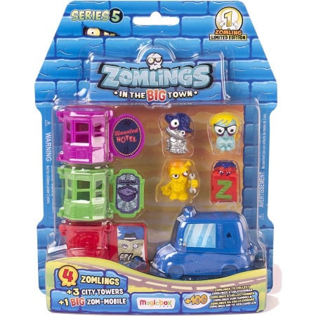 Zomlings serija 5 Zom-mobil i 4 figure ( 37751 )