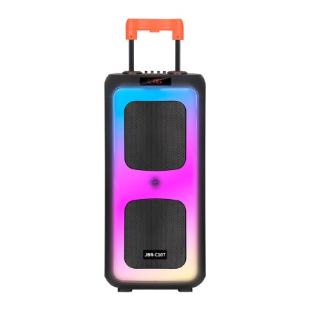 Zvucnik bluetooth ndr jbr-c107 2*10 inca sa dva mikrofona crni ( ZV1167 )