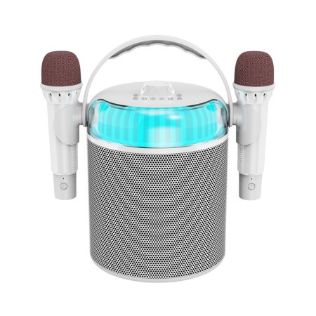 Zvucnik bluetooth y-9 sa 2 mikrofona beli ( ZV930 )