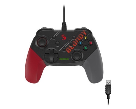 A4 tech GP30 Bloody wired gamepad USB Sports RED