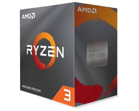 AMD ryzen 3 4100 4 cores 3.8GHz (4.0 GHz) box procesor - Img 1