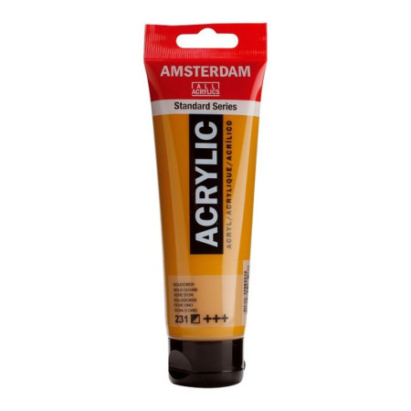 Amsterdam, akrilna boja, gold ochre, 231, 120ml ( 680231 ) - Img 1