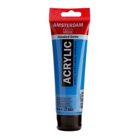 Amsterdam, akrilna boja, phthalo blue, 570, 120ml ( 680570 ) - Img 1