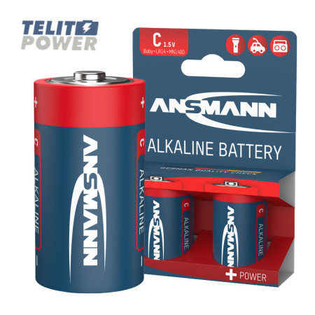 Ansmann - blister alkalna baterija 1.5V LR14 (C) ( 4423 )