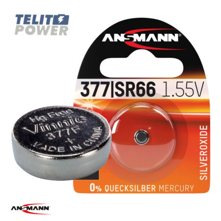 Ansmann srebro-oksid baterija 1.55V SR66 / SR626 / 377 ( 3365 ) - Img 1
