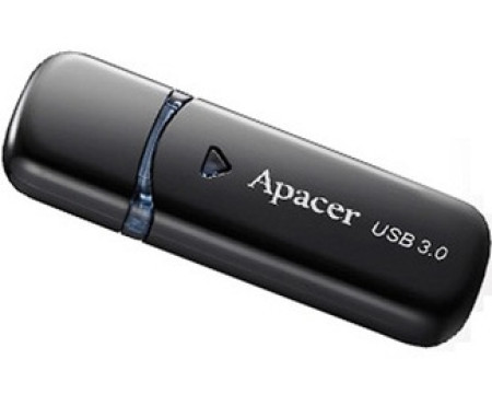 Apacer 32GB AH355 USB 3.0 flash crni - Img 1