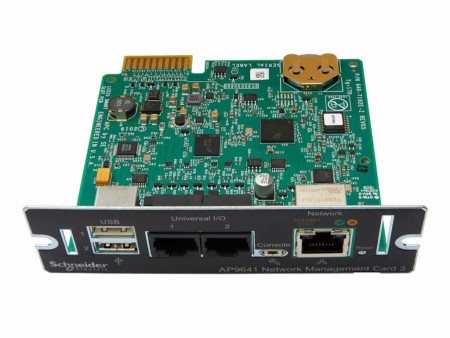APC UPS Network Management Card 3 with Environmental Monitoring ( AP9641 )