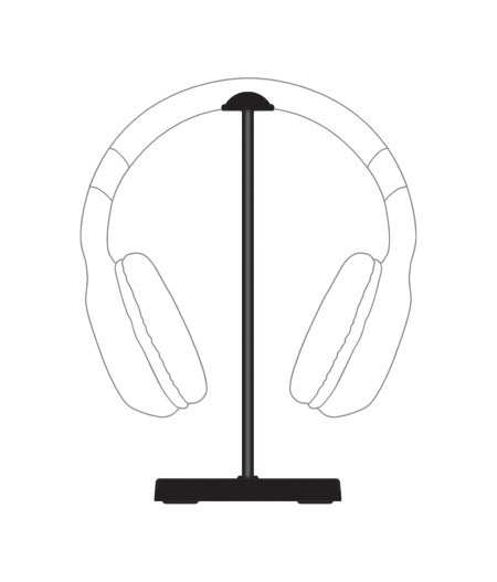 Armaggeddon držač za slušalice HPX-100 black ( 4849 )