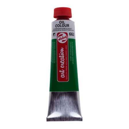 Art creation oil, uljana boja, permanent green, 662, 40ml ( 695662 )