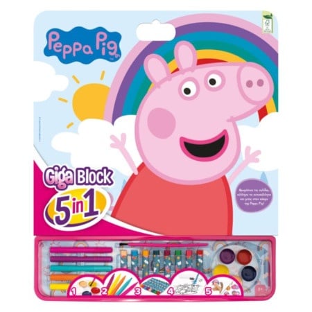 As company giga block 5 in 1 peppa prase ( AS27515 )