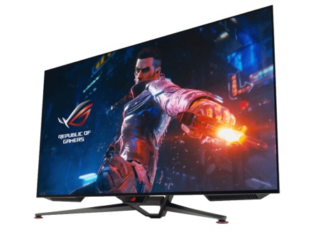 Asus rog pg42uq 41.5"/oled/3840x2160/138hz/0.1ms gtg/hdmix4,dp,usb/gsync/zvučnici/crna monitor ( 90LM0850-B01170 )