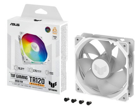 Asus tr120 tuf gaming argb reverse white ventilator