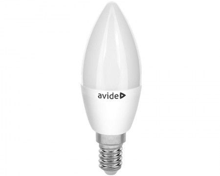 Avide ABC14CW-6W LED Candle 6w E14 6400k - Img 1