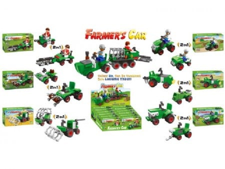 Bambini, kocke, farmerska vozila, miks ( 894238 )