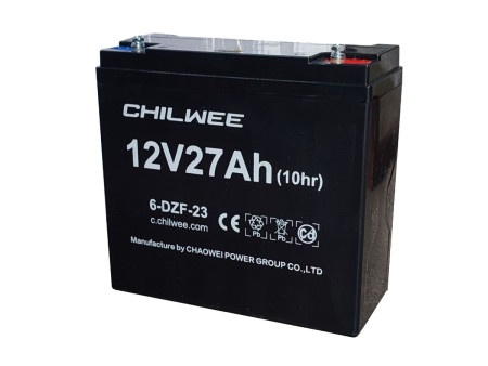 Baterija (akumulator) chilwee 12v/27ah graphene black gold series za elektro bicikl ( 331591 )