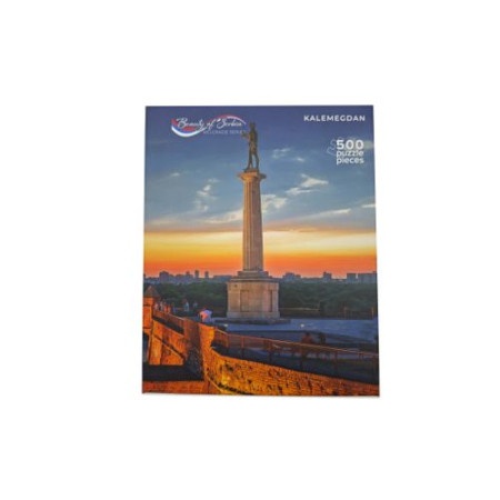 Beauty of serbia puzzle beauty of serbia puzzle - kalemegdan 500 pcs ( 1001 )