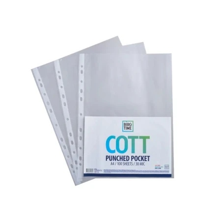 Biro Time cott folija za registrator 30mic a4 mat 100k ( 481102 )