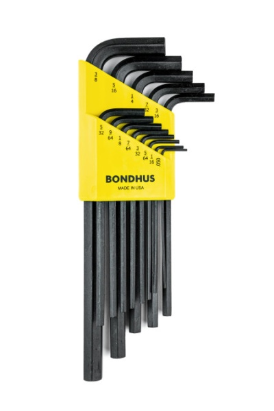 Bondhus 12137 ProGuard HEX .050 - 3/8 Set dugih inčnih imbus ključeva 13 kom ( 12137 )