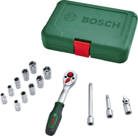 Bosch 1600A02BY0 Set adaptera za nasadni ključ u koferu 14-delni ( 1600A02BY0 )