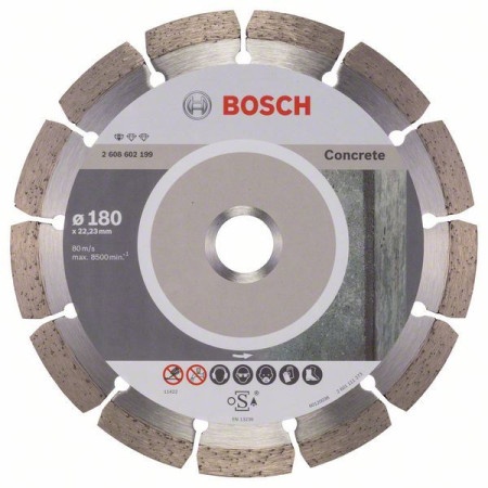 Bosch 2608602199 Dijamantska rezna ploča Standard for Concrete, 180 x 22,23 x 2 x 10 mm ( 2608602199 )-1