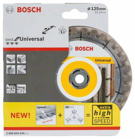 Bosch dijamantska rezna ploča best for universal 125 x 22,23 x 2,2 x 12 mm ( 2608603630 )