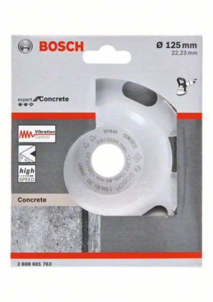 Bosch expert for concrete high speed dijamantska lončasta ploča za brušenje 125 x 22,23 x 5 mm ( 2608601763 ) - Img 1