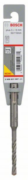 Bosch hamer burgija SDS plus-3 6 x 50 x 110 mm ( 2608831007 )