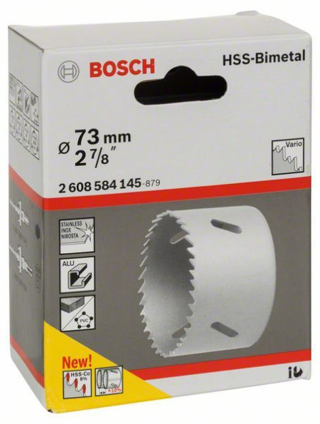 Bosch testera za otvore HSS-bimetal za standardne adaptere 73 mm, 2 7/8" ( 2608584145 )