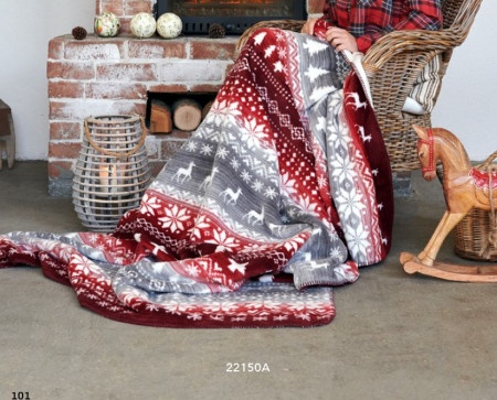 Ćebe eco blanket christmas 150x200 - 22150-a - marry ( 023778 )